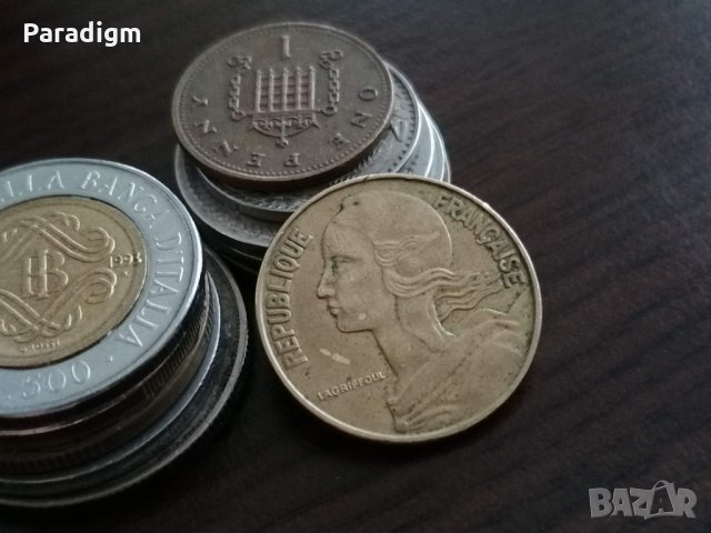 Монета - Франция - 20 сентима | 1964г., снимка 2 - Нумизматика и бонистика - 35369332