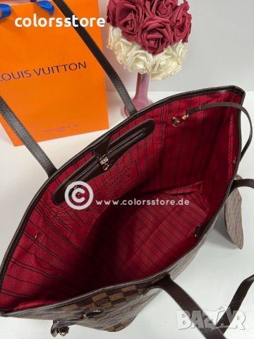 Чанта Louis Vuitton Neverfull  код DS80, снимка 3 - Чанти - 38139635