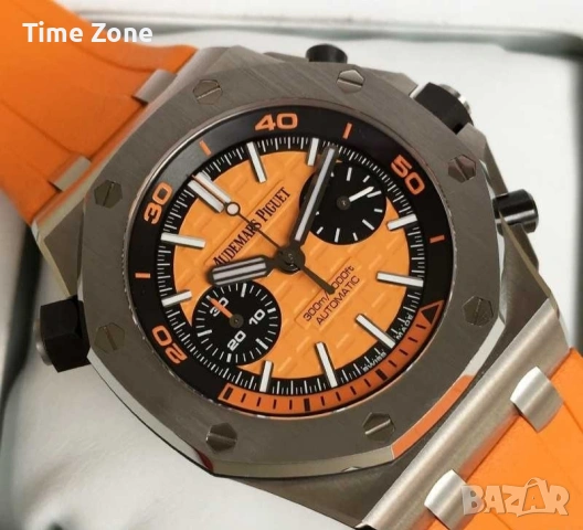 Audemars Piguet Royal Oak Offshore Chronograph 42mm Orange Различни Цветове, снимка 4 - Мъжки - 54050825