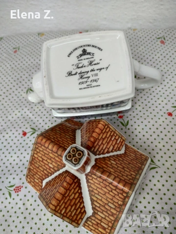 Sadler Tudor House - винтидж чайник къщичка Тюдор, снимка 13 - Аксесоари за кухня - 53905695