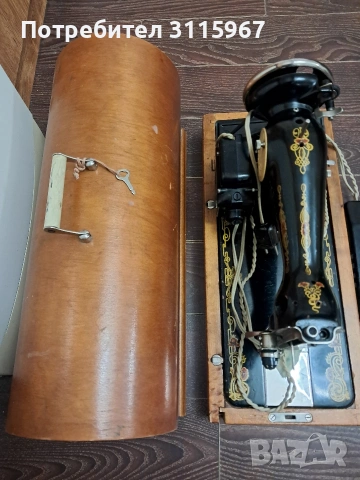 Стара руска шевна машина, снимка 4 - Антикварни и старинни предмети - 53036476