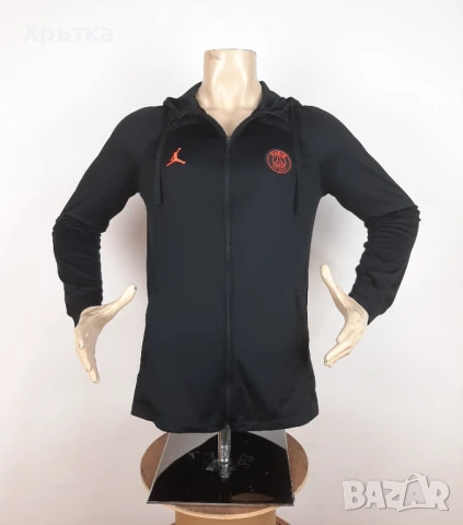 Jordan x PSG - Оригинално мъжко горнище размер M, снимка 5 - Спортни дрехи, екипи - 50580382