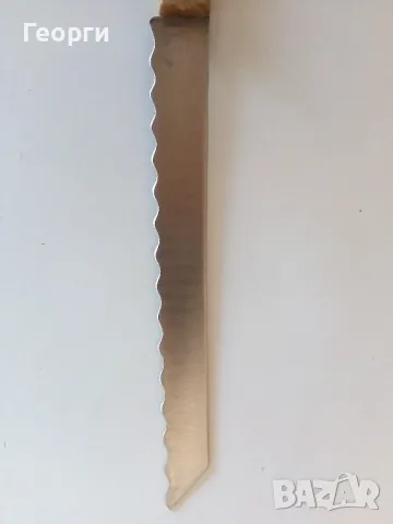 Нож за хляб от соц-а, снимка 7 - Прибори за хранене, готвене и сервиране - 48916567