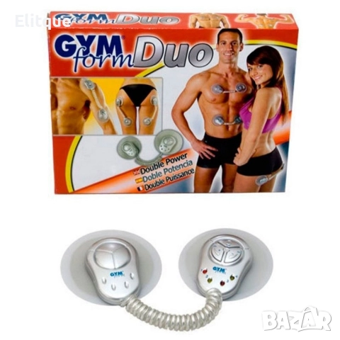 Mускулен стимулатор Gym form Duo, снимка 8 - Фитнес уреди - 52863173