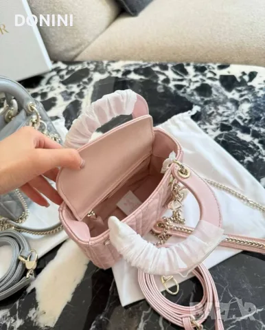 Christian Dior Дамска чанта, кожа, снимка 3 - Чанти - 56340000