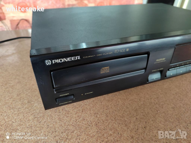 Pioneer PD-102 hifi Compact Disc Player , снимка 2 - Декове - 36539169