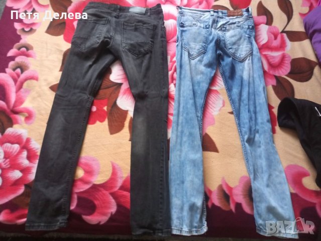 Продавам две кожени якета, два чифта дънки и официална риза, снимка 2 - Якета - 32196958