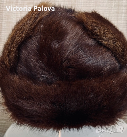 Шапка ушанка от качествена козина - автентична класика, снимка 8 - Шапки - 52325023