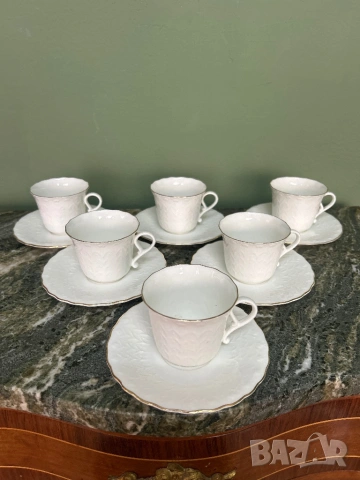 Сервиз за кафе от фин български порцелан