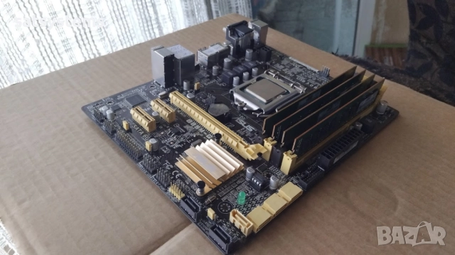 Дънна платка Asus B85M-G Socket LGA1150 CPU+FAN+RAM, снимка 8 - Дънни платки - 51636206