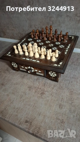 Стар шах , снимка 2 - Шах и табла - 53904496