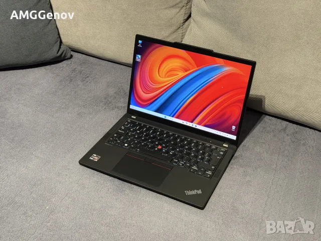 13.3’FHD+IPS Ryzen 5 PRO 7540u Lenovo Thinkpad Х13 Gen4 16GB DDR5 256GB Гаранция