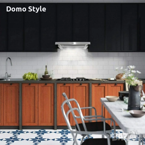 Аспиратор, 60см., 2 мотора, 2х95W, за вграждане, Бял, снимка 4 - Абсорбатори - 53266861