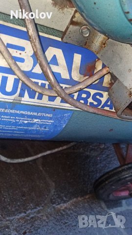 Професионален двуцилиндров компресор BAUER 400L/M, снимка 4 - Компресори - 39889416