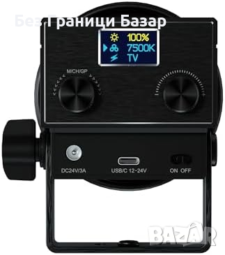 Нова LED COB Светлина Kenro - Висок CRI/TLCI, Компактен Дизайн 60W, снимка 7 - Чанти, стативи, аксесоари - 44581174