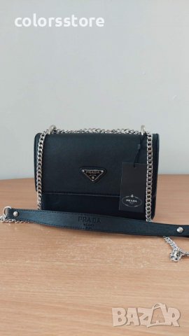 Черна чанта Prada код SG112, снимка 2 - Чанти - 34543385