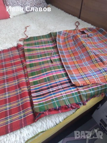 Вълнени престилки. 