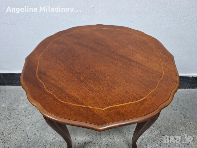 Маса с дърворезба Луи XV , снимка 5 - Маси - 54342616