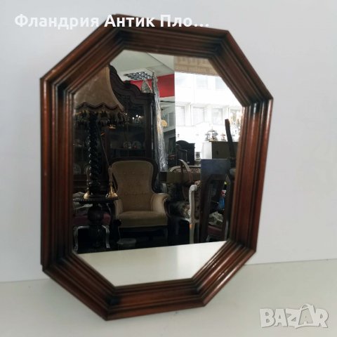 Осмоъгълно огледало дъб 