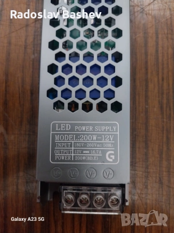  Slim Power Supply 12V 5A-8.3A-16,7A., снимка 8 - Части и Платки - 37395224