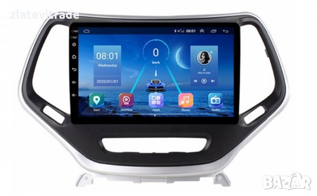JEEP CHEROKEE 5 KL 2014-2018, Андроид Навигация - 10", 9237, снимка 4 - Навигация за кола - 33813027
