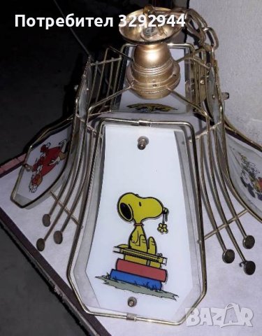 Стъклен лампион за детска стая