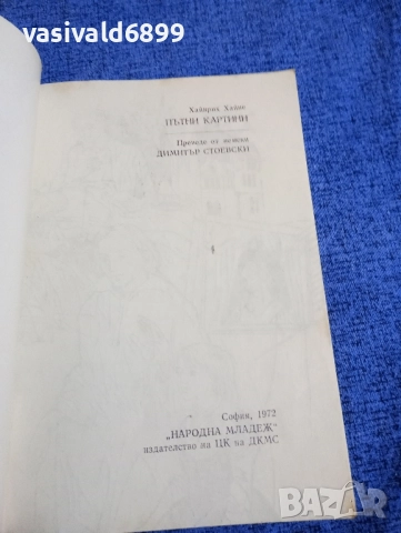 Хайнрих Хайне - Пътни картини, снимка 4 - Художествена литература - 52527044