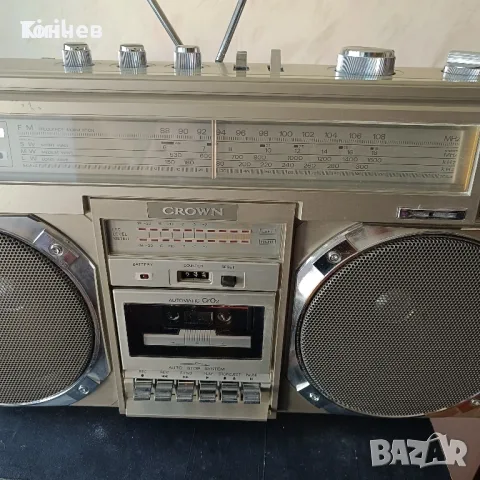 Радиокасетофон Crown CSC-950L, снимка 6 - Радиокасетофони, транзистори - 55769564