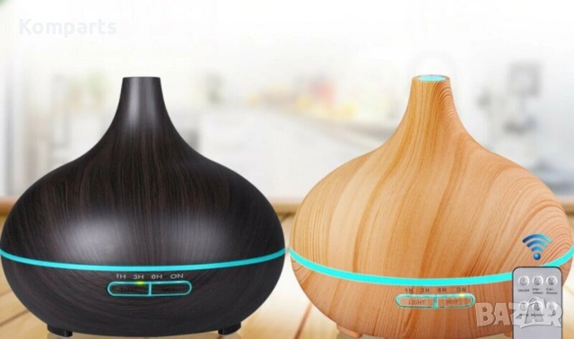 Ултразвуков дифузер за ароматерапия 400 мл