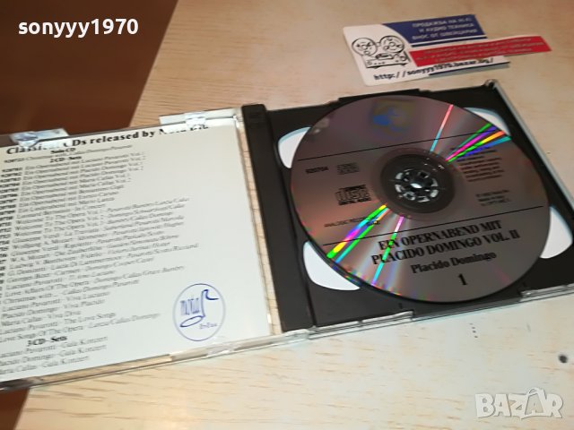 PLACIDO DOMINGO-ORIGINAL CD X2 MADE IN ITALY 3103231152, снимка 14 - CD дискове - 40202953
