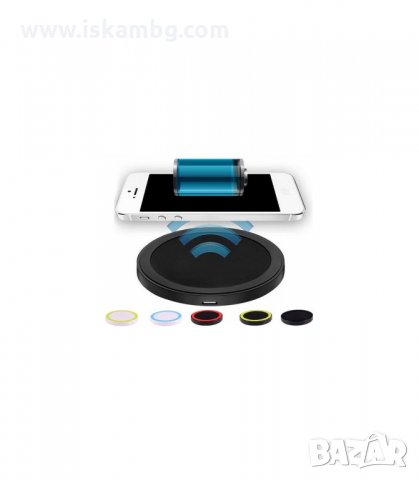 БЕЗЖИЧНО БЕЗКОНТАКТНО УНИВЕРСАЛНО ЗАРЯДНО ЗА GSM С БУКСА USB - код 1430, снимка 2 - Безжични зарядни - 34014001