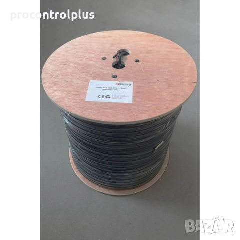 Коаксиален кабел RG6/96CCS + 2x0.5CU + Messenger 1.3mm, снимка 3 - Други - 51660014