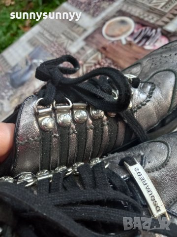 Dsquared 2 оригинални естествена кожа , снимка 9 - Кецове - 37971581