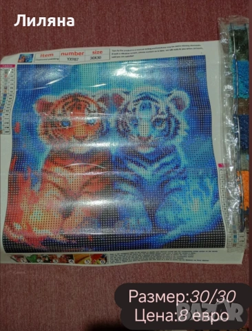 Диамантени гоблени и картички за изработка , снимка 6 - Декорация за дома - 53969121