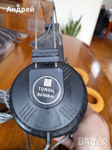 Стари слушалки Tonsil SD-505-M, снимка 3 - Антикварни и старинни предмети - 39467082