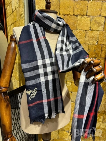 шалове louis vuitton burberry hermes , снимка 12 - Шалове - 52022979