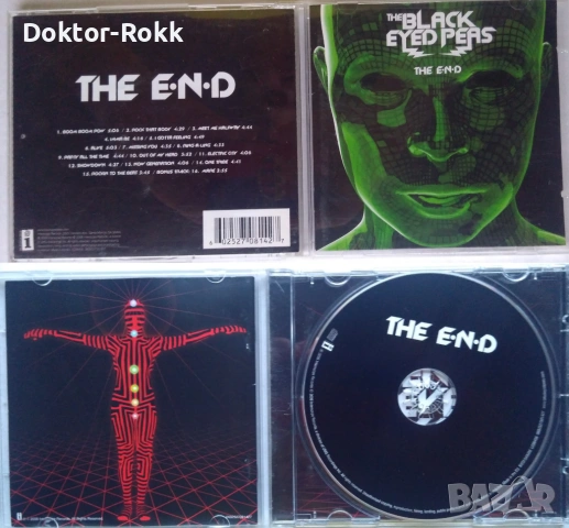 The Black Eyed Peas – оригинални дискове + DVD, снимка 3 - CD дискове - 54169822
