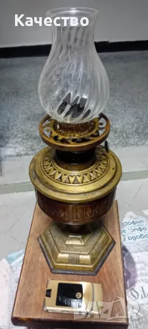 Швейцарска газена лампа, снимка 3 - Антикварни и старинни предмети - 47315197