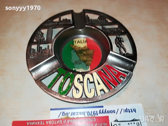 TOSCANA ITALIA-ПЕПЕЛНИК 12СМ-1802231918, снимка 8 - Колекции - 39720849