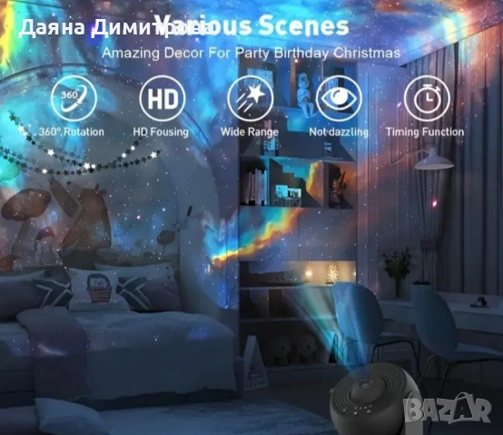 проектор галактика , снимка 4 - Образователни игри - 53147381