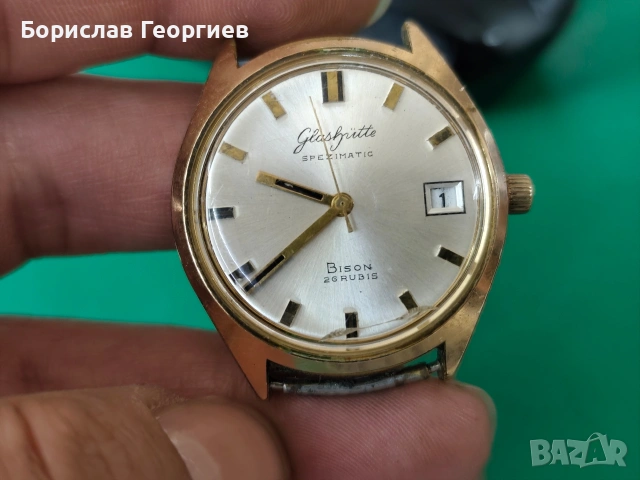 Часовник Automatic Glashutte spezimatic bison 26 rubis