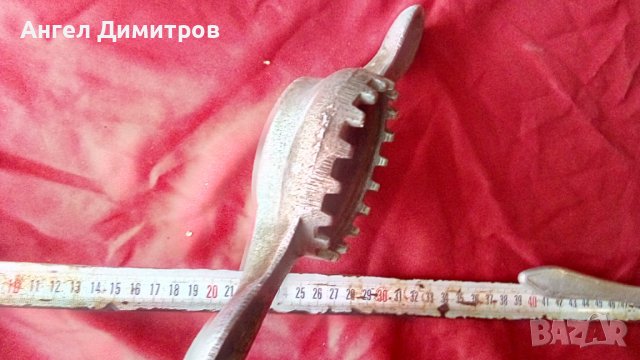 Стара бронзова затварачка за буркани, снимка 4 - Антикварни и старинни предмети - 36864387