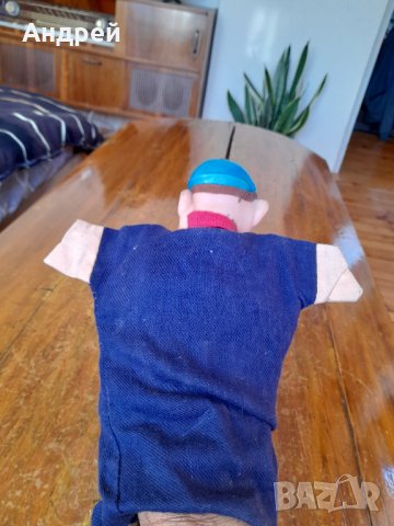 Стара кукла за куклен театър Полицай, снимка 3 - Други ценни предмети - 42828231