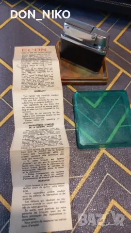 Бензинова Запалка ECON, снимка 3 - Антикварни и старинни предмети - 50069893