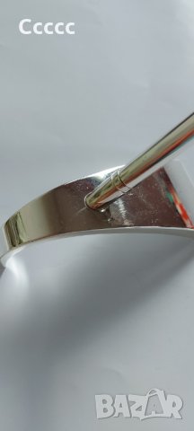 Пепелник  химикалка  и стойка за  нея от бял месинг , снимка 5 - Колекции - 34026439