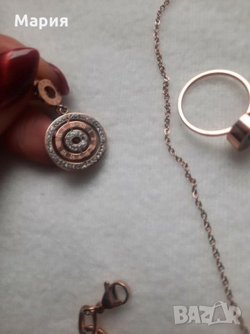 Комплект "Римски  цифри ", снимка 6 - Бижутерийни комплекти - 31021801