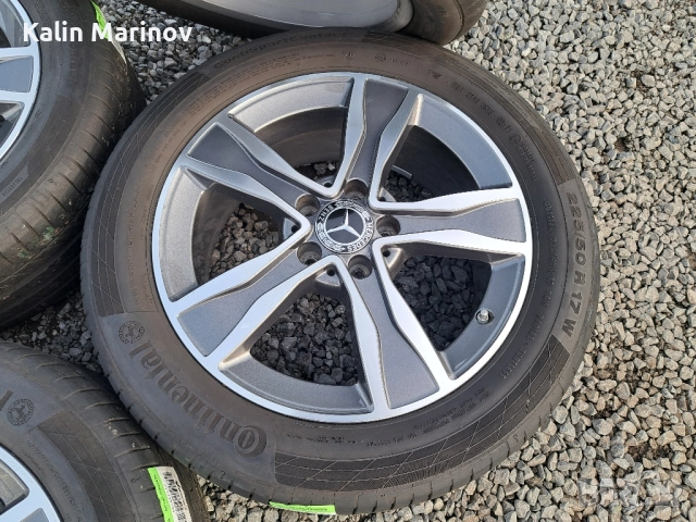 джанти за мерцедес 5х112 17 цола, снимка 4 - Гуми и джанти - 52451559