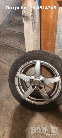 Лети джанти със зимни гуми за Хонда 16цола, снимка 2 - Гуми и джанти - 53928527