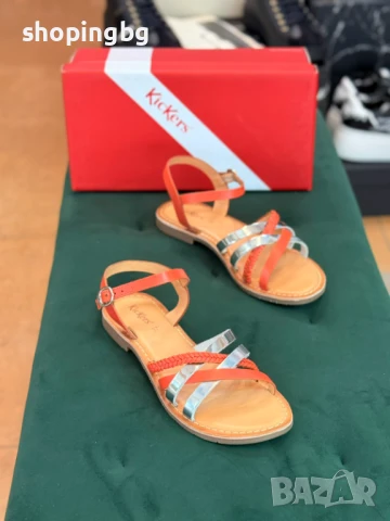 Дамски сандали Kickers естествена кожа  75 лв., снимка 5 - Сандали - 51376794