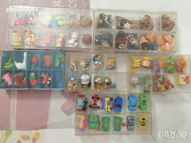 Играчки от яйца Kinder 56 броя, снимка 2 - Колекции - 44926173